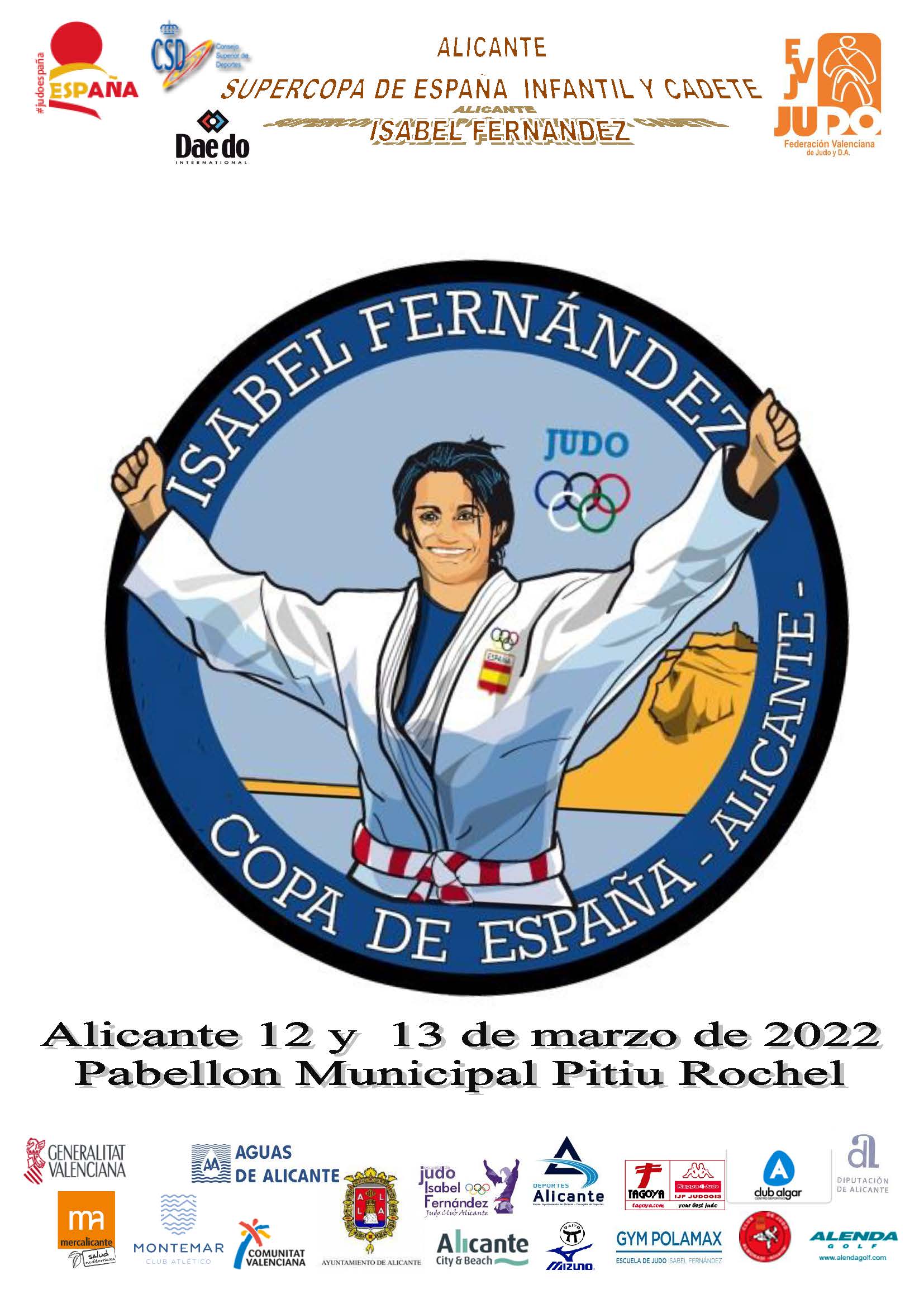3 medallas en la Copa de España de Judo Cadete de Alicante. 12-03-22
